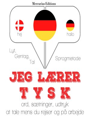 cover image of Jeg lærer tysk